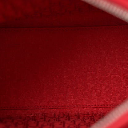 Christian Dior Lambskin Cannage Medium Lady Dior Red 5 of 11