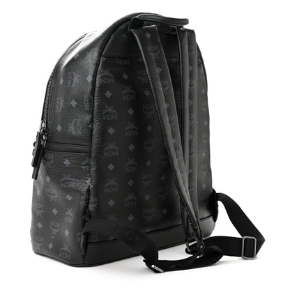 MCM Visetos Medium Stark Backpack Black 4 of 12