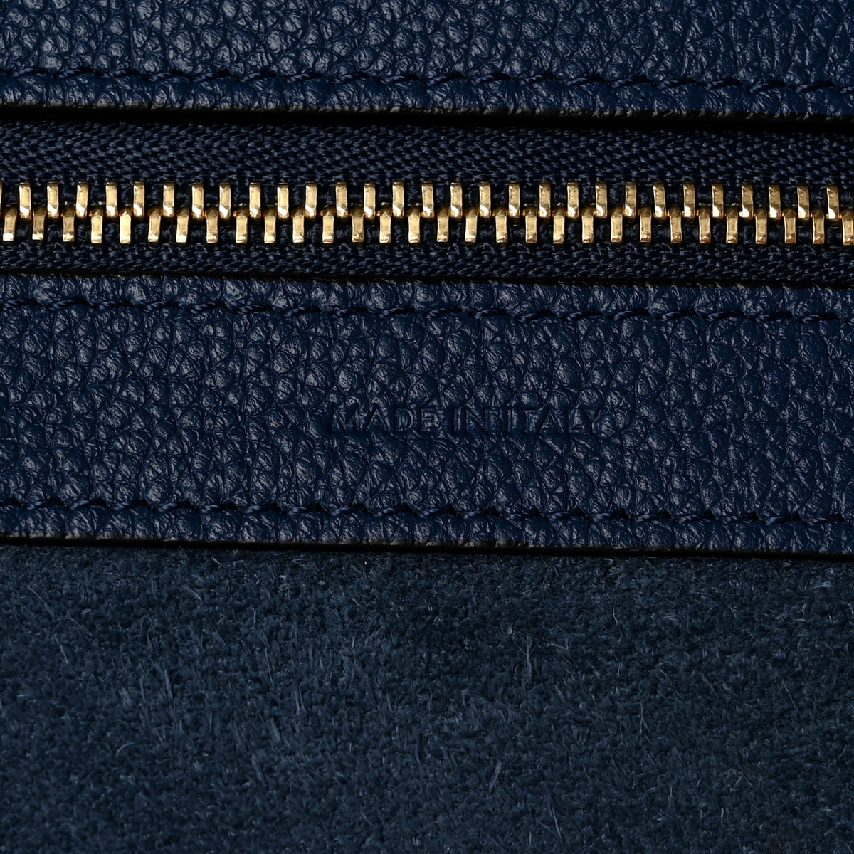 Celine Soft Grained Calfskin Small Belt Cabas Phantom Dark Blue 7 of 11
