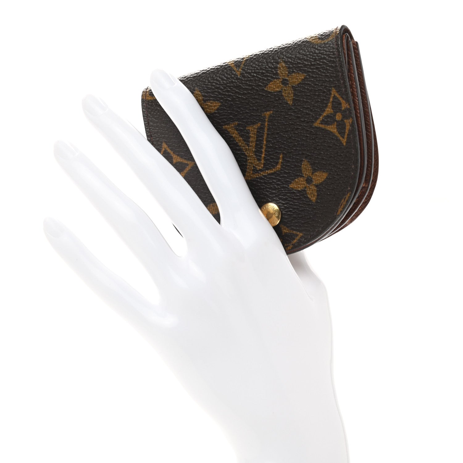 Louis Vuitton Monogram Porte-Monnaie Gousset Change Purse 2 of 9