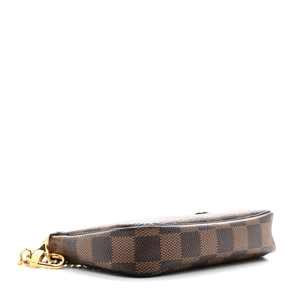 Louis Vuitton Damier Ebene Mini Pochette Accessories 4 of 7