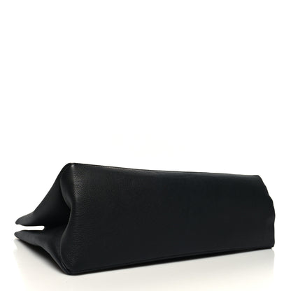 Louis Vuitton Grained Calfskin Lockme Shopper Black 4 of 10