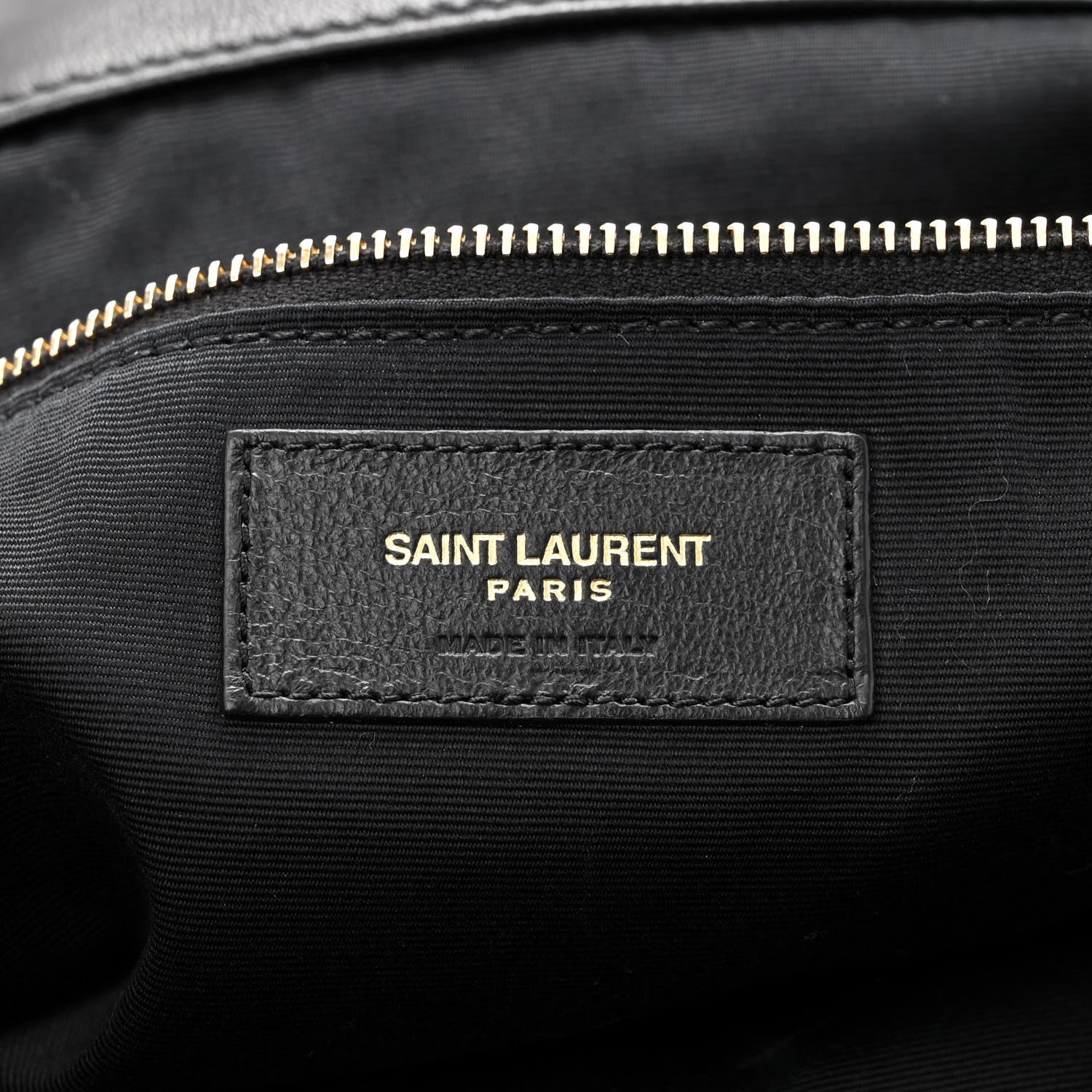 Saint Laurent Lambskin Quilted Maxi Icare Shopping Tote Black 7 of 10