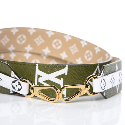Louis Vuitton Monogram Giant Bandouliere Shoulder Strap Kaki 3 of 4