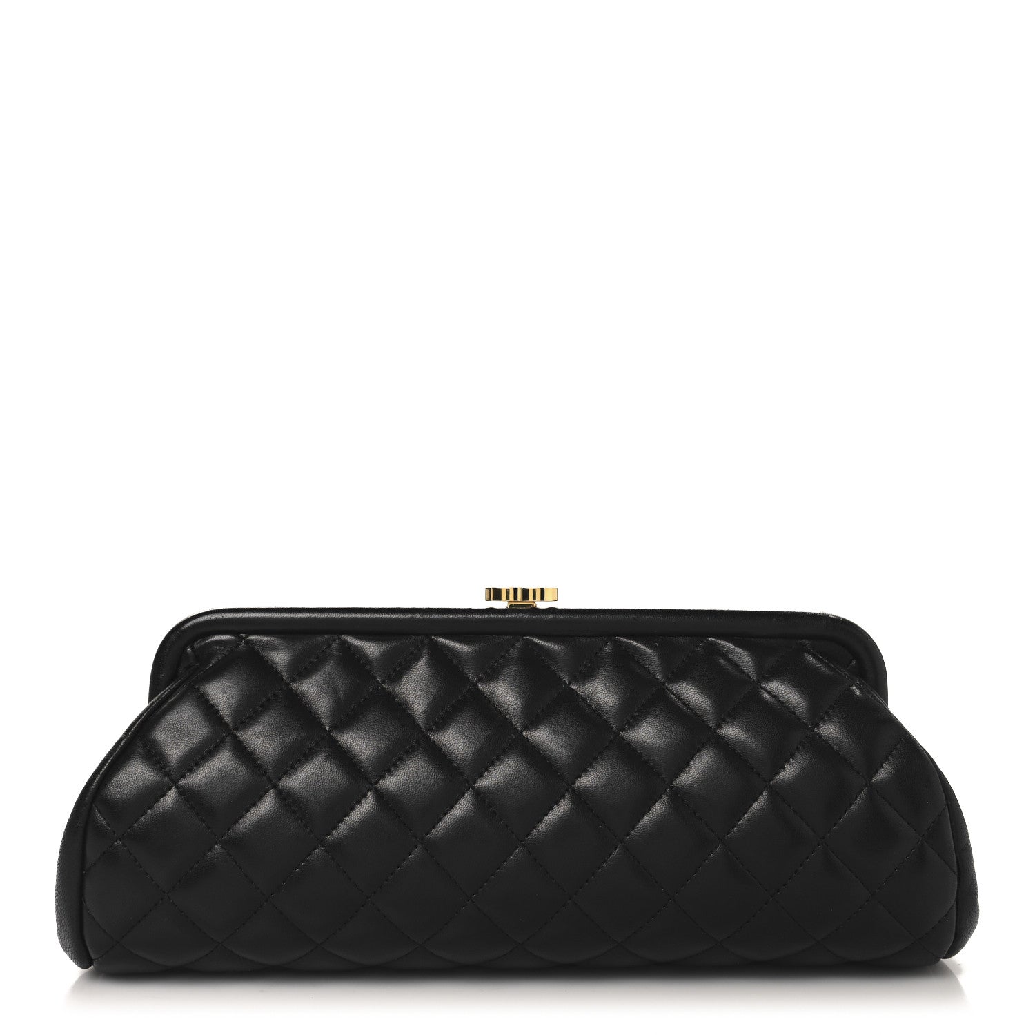 Chanel Lambskin Quilted Timeless Clutch Black 1 of 10