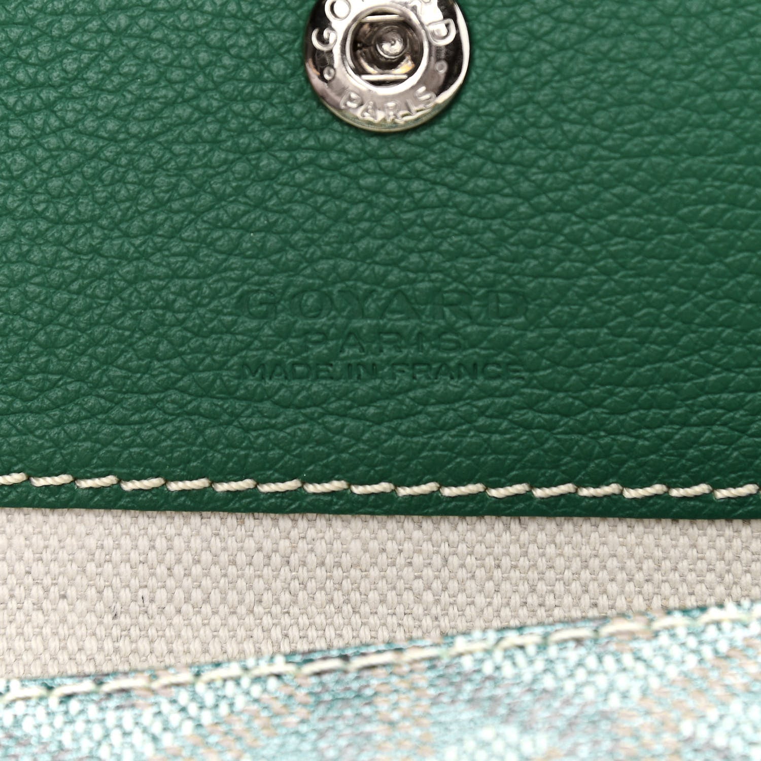 Goyard Goyardine Saint Louis PM Green 7 of 11