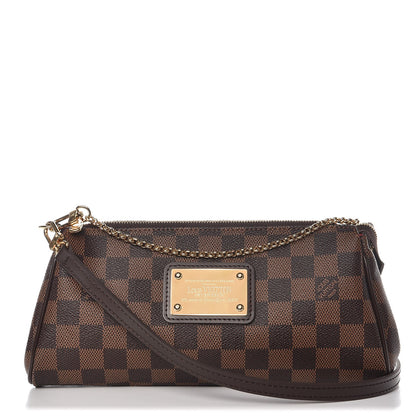 Louis Vuitton Damier Ebene Eva Clutch 1 of 7