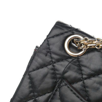 Chanel Aged Calfskin Quilted 2.55 Reissue 224 Flap Black 14 of 18