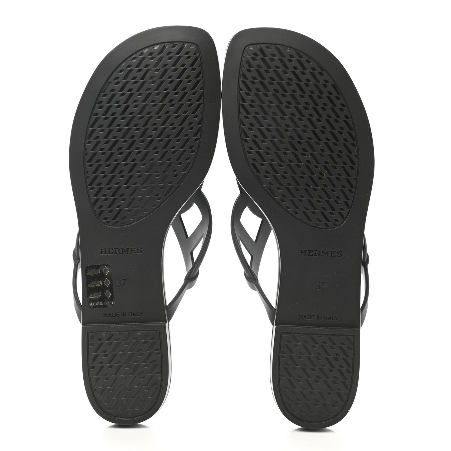 Rubber Womens Egerie Sandals 37 Black