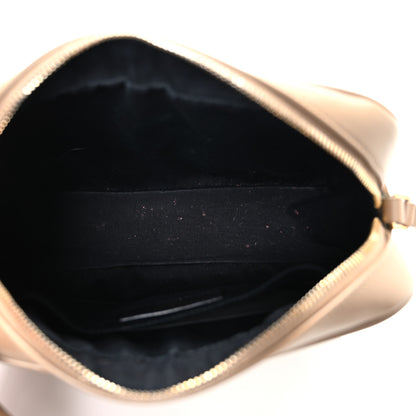 Saint Laurent Calfskin Matelasse Monogram Lou Camera Bag Dark Latte 5 of 11