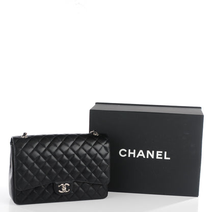 Chanel Caviar Quilted Maxi Double Flap Black 5 of 10