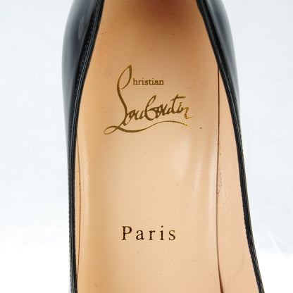 Christian Louboutin Patent Decollete 100 Pumps 37 Black 7 of 10