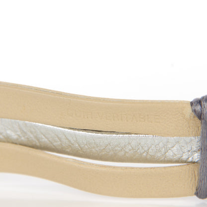 Chanel Satin Braided Resin CC Belt 90 36 Blue Gold 8 of 8