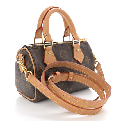 Louis Vuitton Monogram Nano Speedy Bandouliere 3 of 10