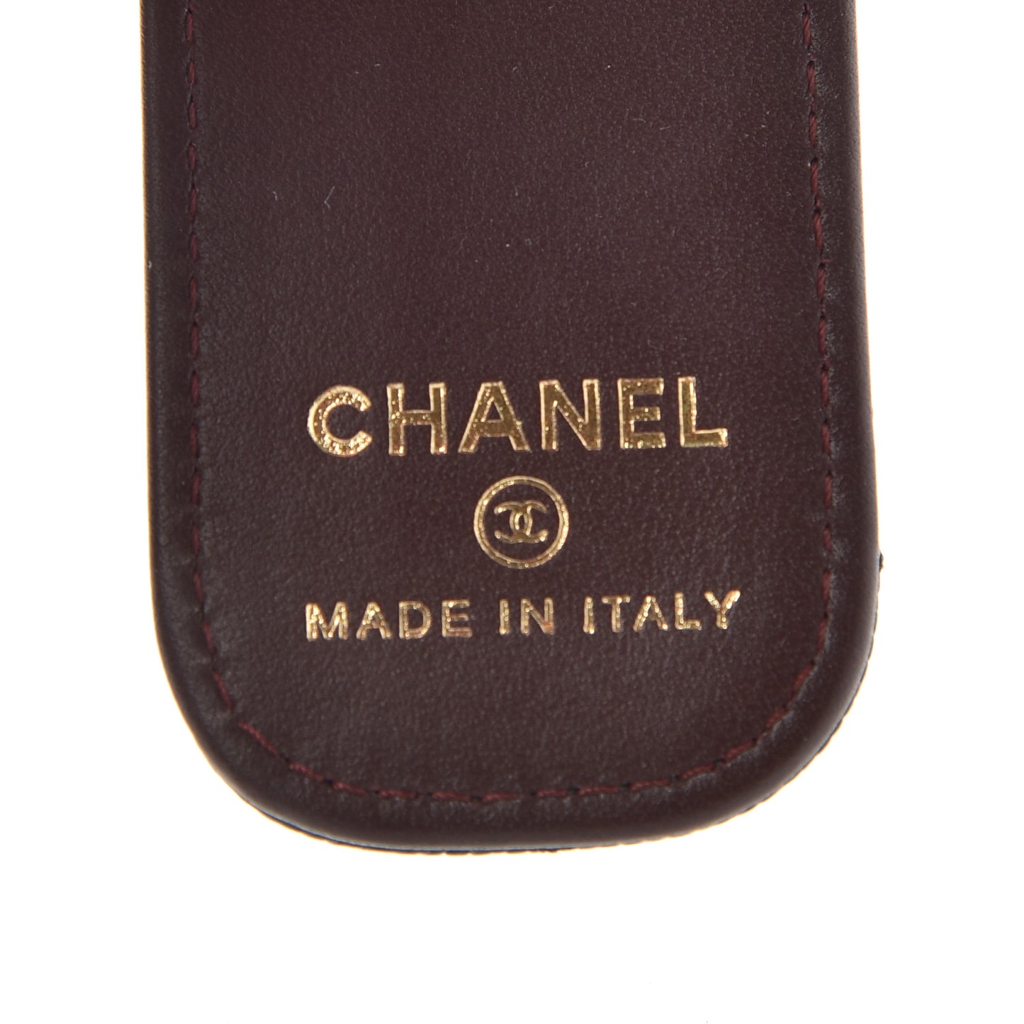 Caviar Quilted Money Clip Black