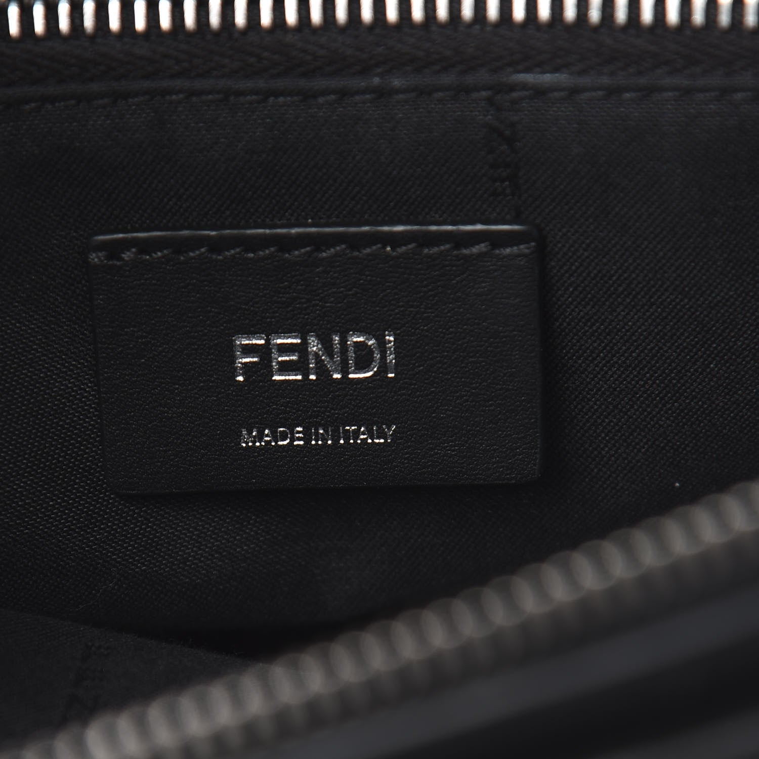 Fendi Vitello Dolce Medium By The Way Boston Bag Black 6 of 10