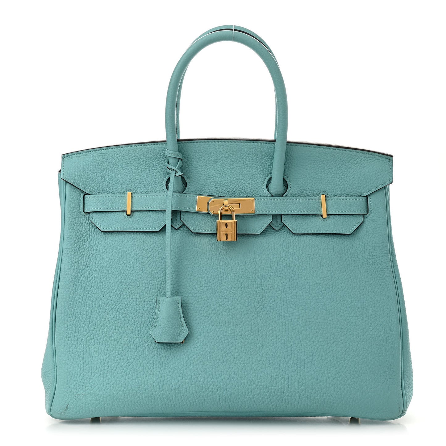 Togo Birkin 35 Bleu Atoll