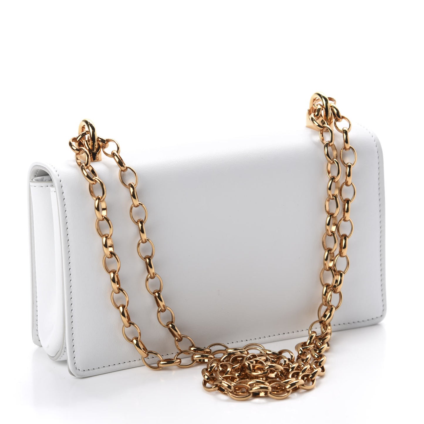 Nappa DG Girls Shoulder Bag White