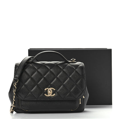 Chanel Caviar Quilted Medium Business Affinity Flap Black 10 of 10