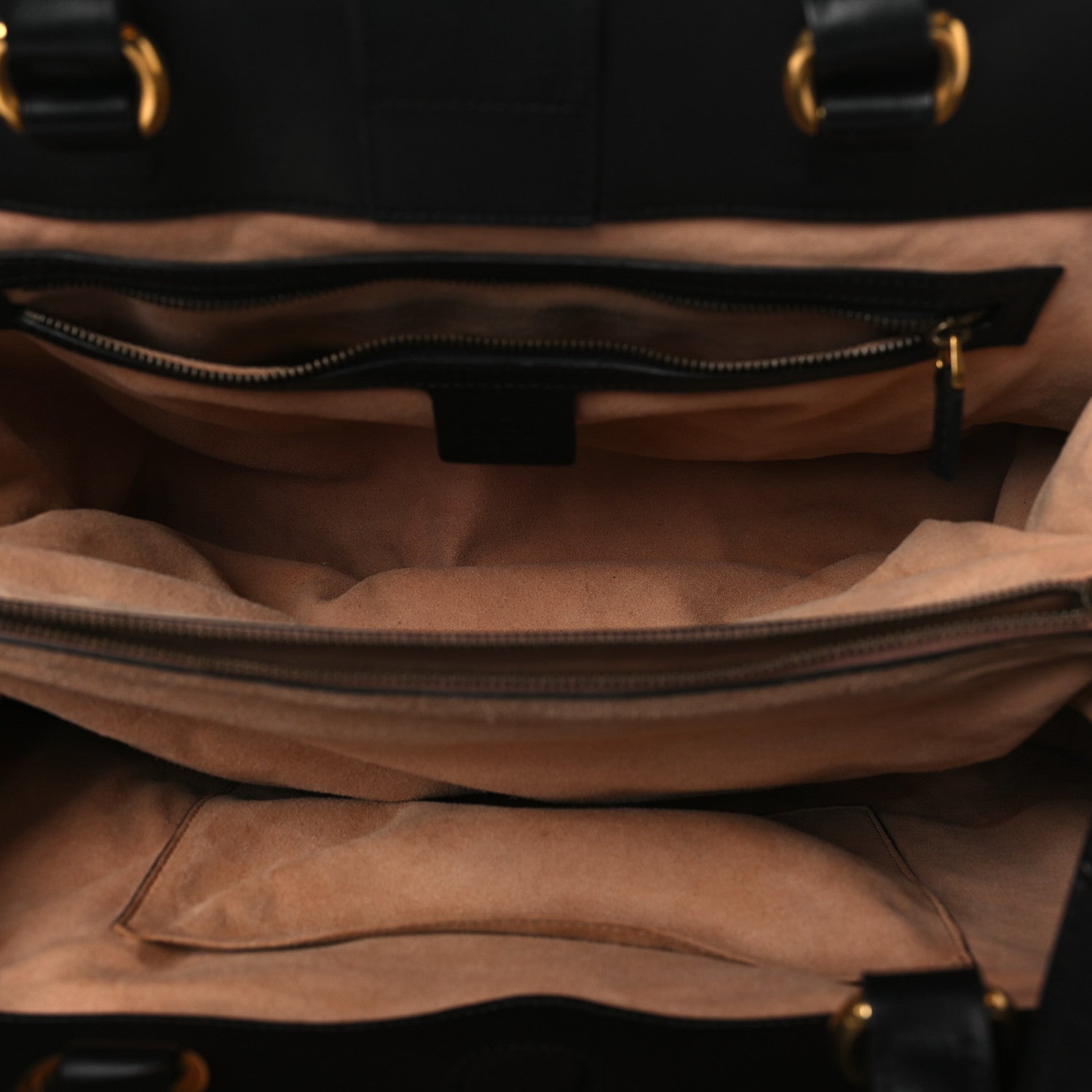 Gucci Calfskin Matelasse Medium GG Marmont Tote Black 5 of 9
