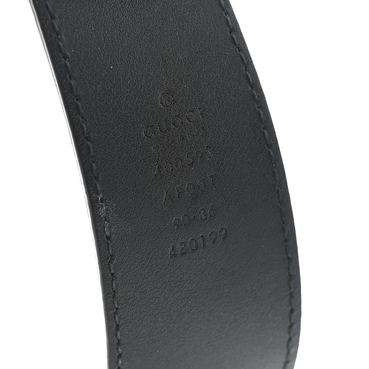 Calfskin Double G 40mm Belt 90 36 Black