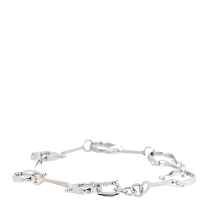 Roberto Coin 18K White Gold Horsebit Bracelet 3 of 5