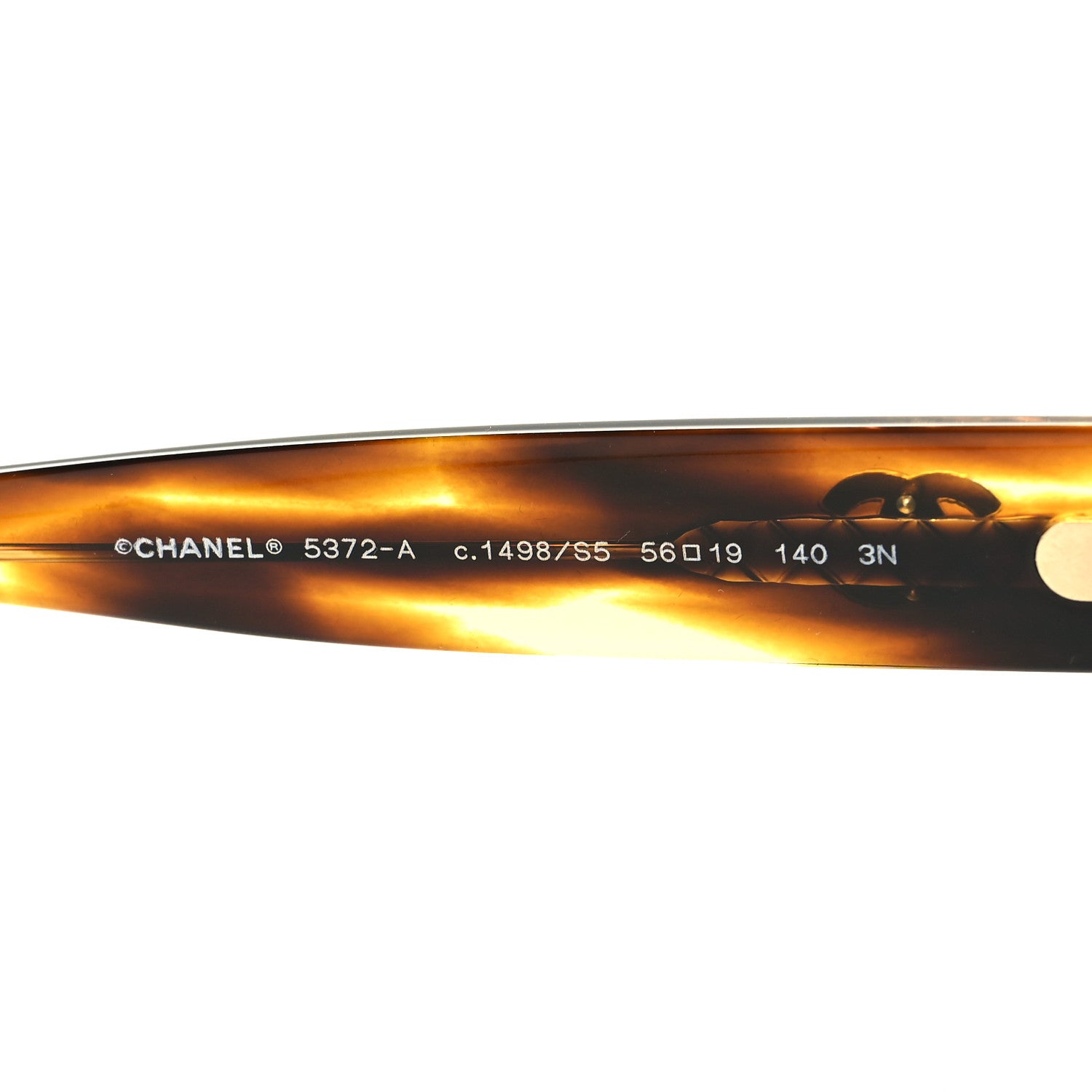 Chanel CC Sunglasses 5372-A Tortoise 5 of 9