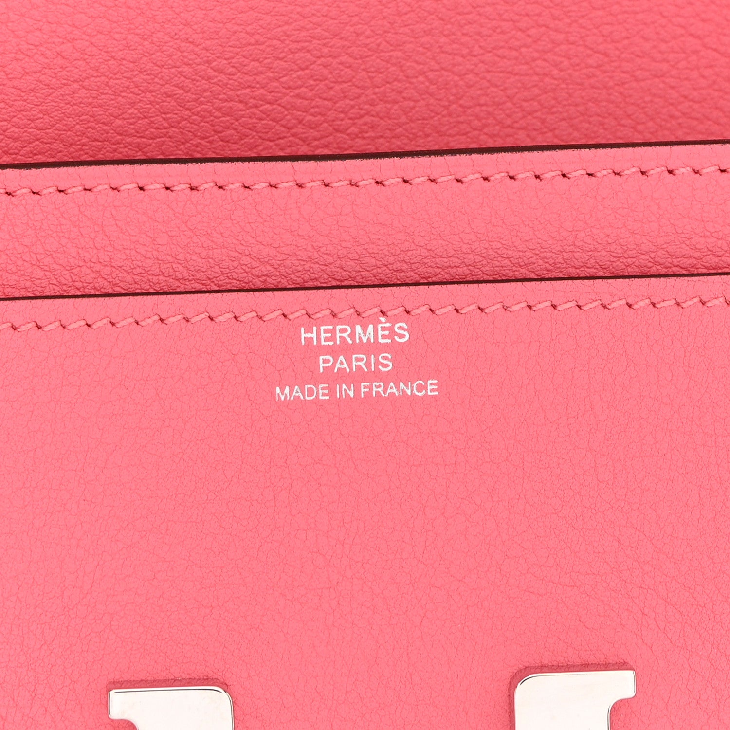Hermes Evercolor Constance Long Wallet Rose Azalee 6 of 8