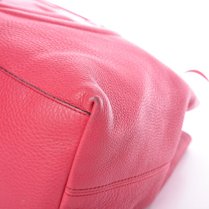 Gucci Pebbled Calfskin Medium Soho Chain Shoulder Bag Pink 11 of 18