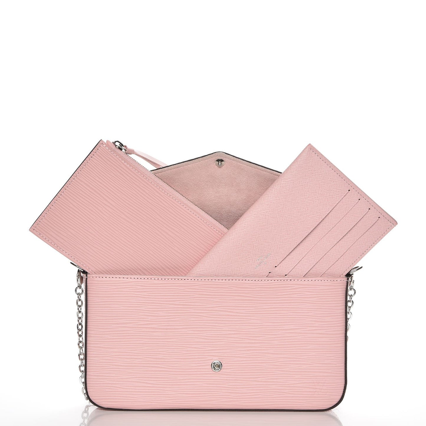 Epi Pochette Felicie Rose Ballerine