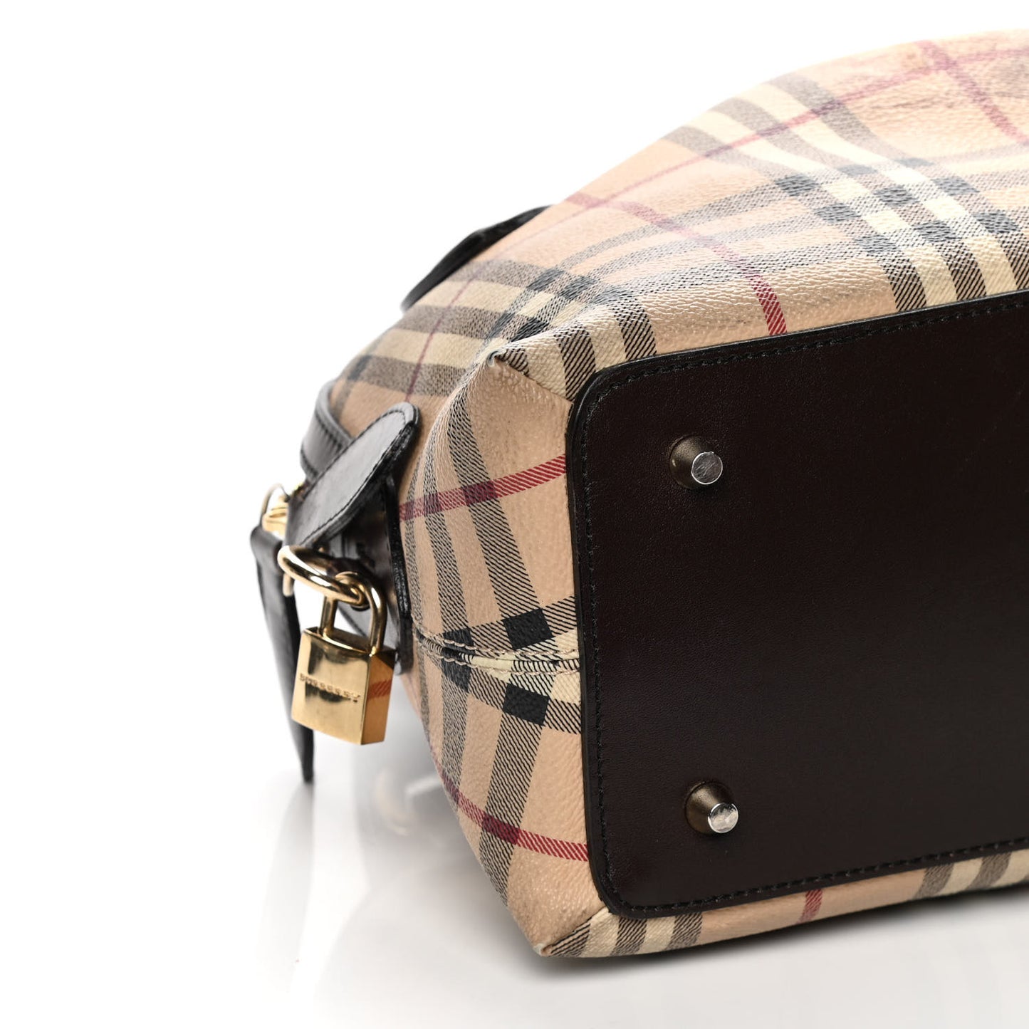 Haymarket Check Thornley Satchel Chocolate