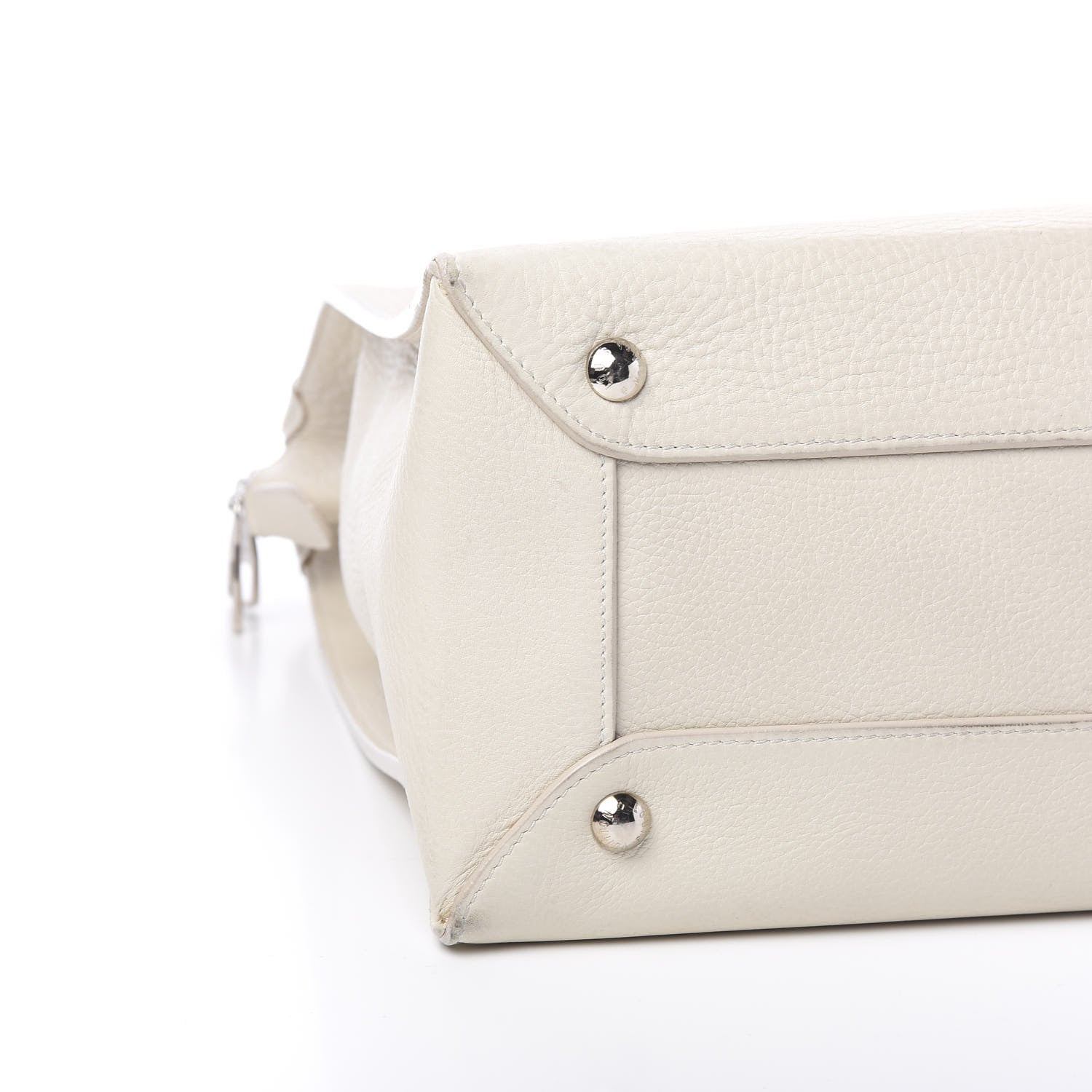 Louis Vuitton Calfskin Cabas Naxos White 7 of 11