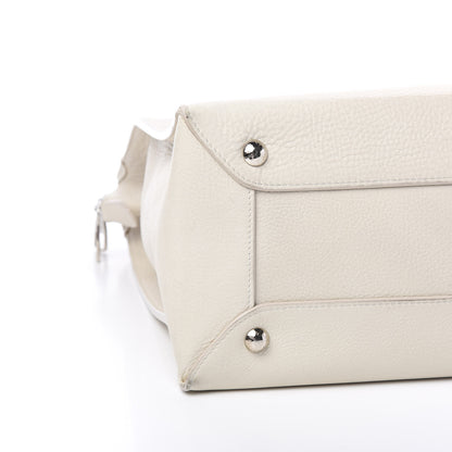 Louis Vuitton Calfskin Cabas Naxos White 7 of 11