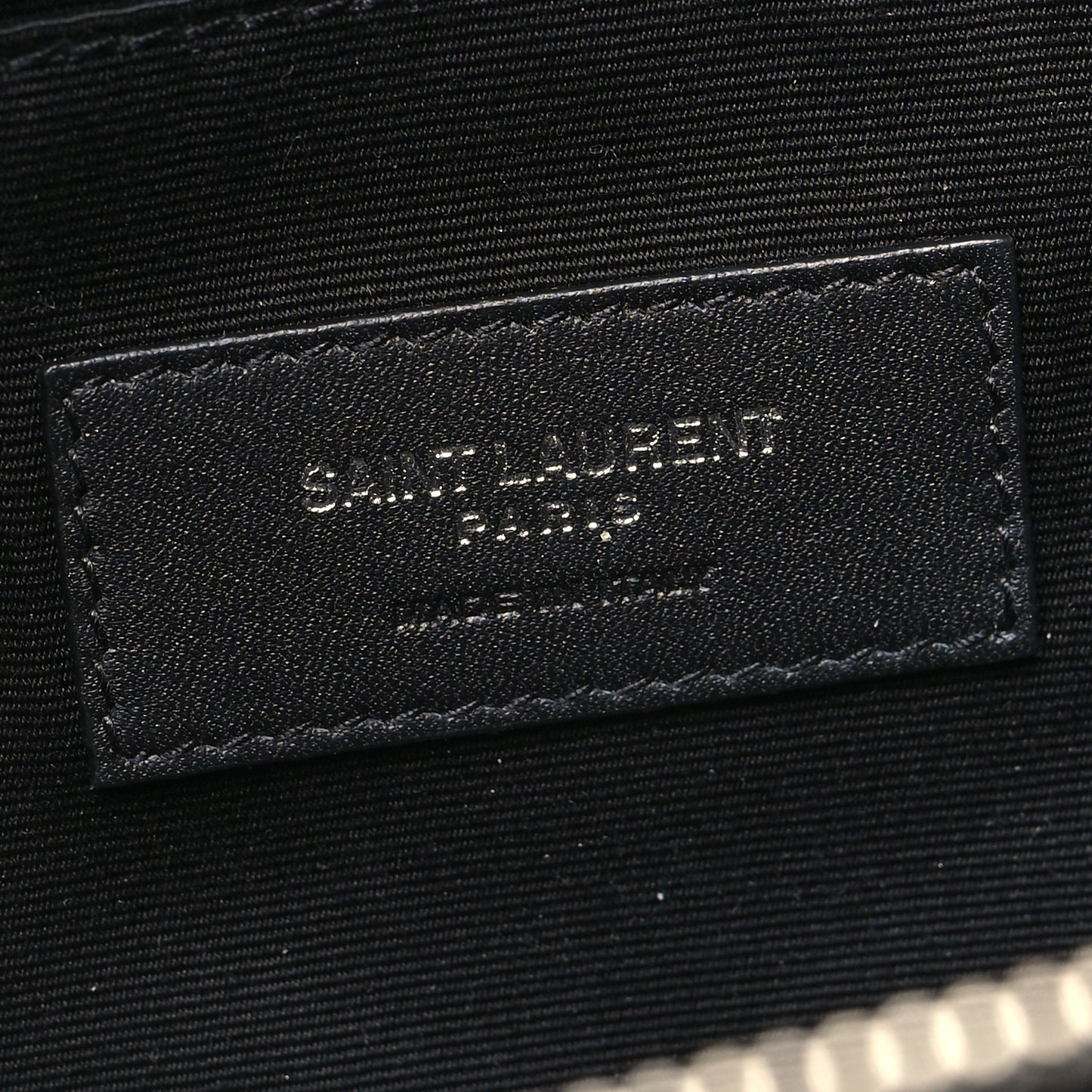 Canvas Monogram Belt Bag Black