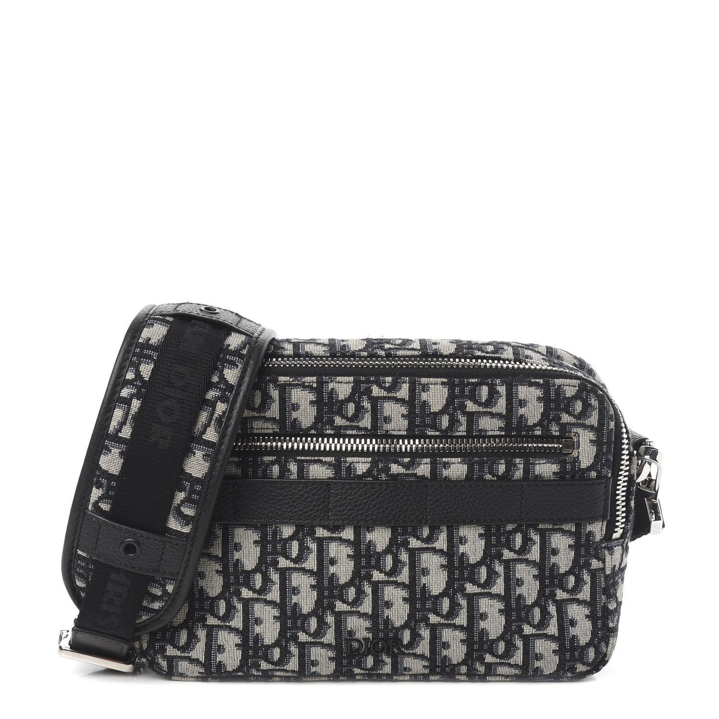 HOMME Oblique Safari Messenger Blue