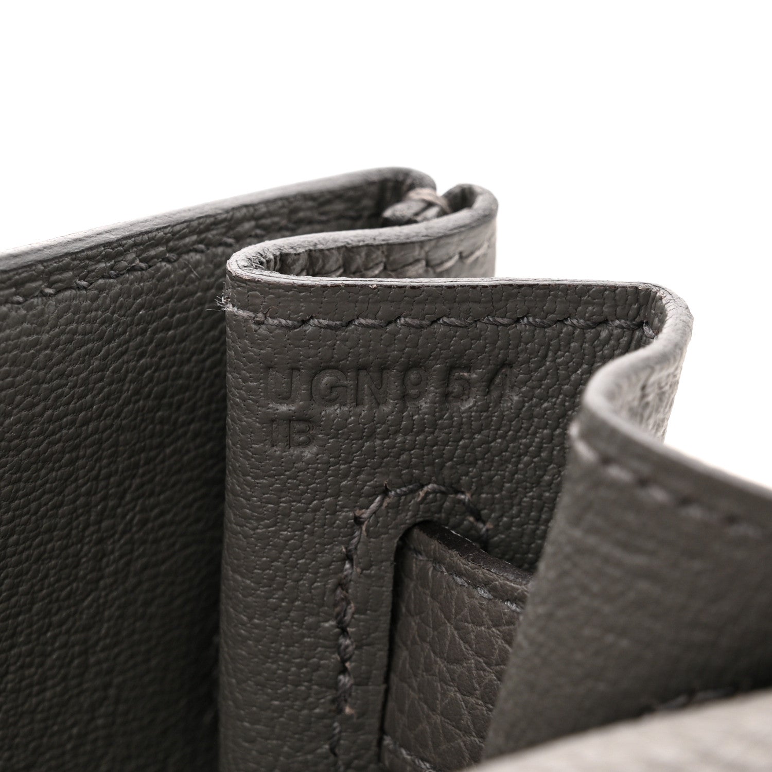 Hermes Togo Kelly Retourne 28 Etain 7 of 11
