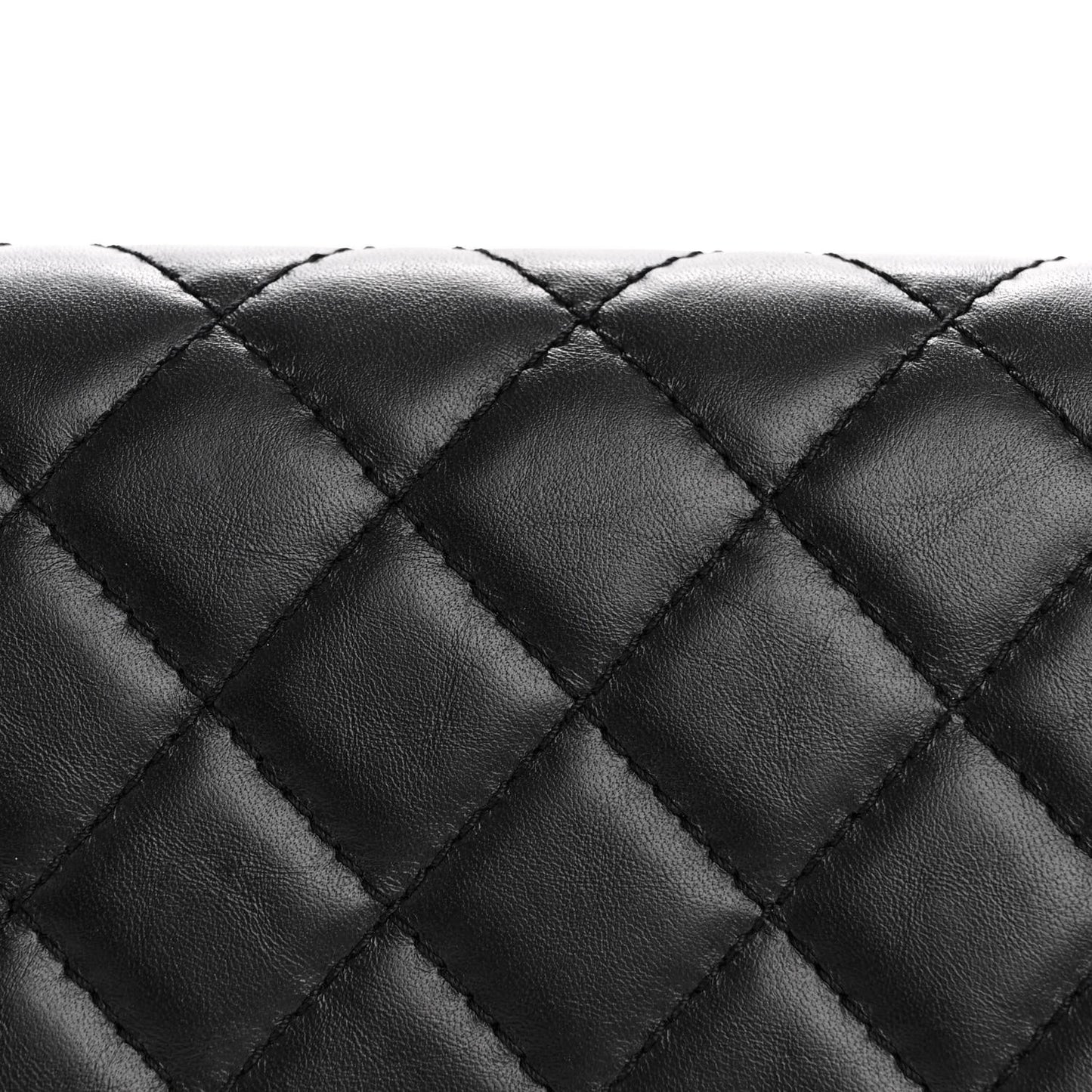 Aged Calfskin Quilted Reissue 2.55 Clutch Black
