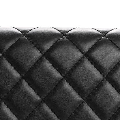 Chanel Aged Calfskin Quilted Reissue 2.55 Clutch Black 8 of 12