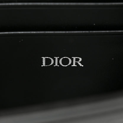 Christian Dior Calfskin Cosmo Laser Cut Cannage Mini Dior Charm Bag Black 6 of 9