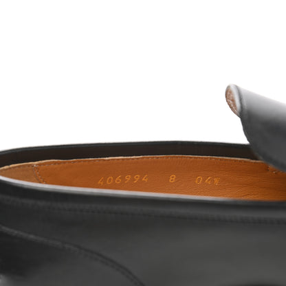 Gucci Calfskin Horsebit Mens Jordaan Loafers 8 Black 8 of 8