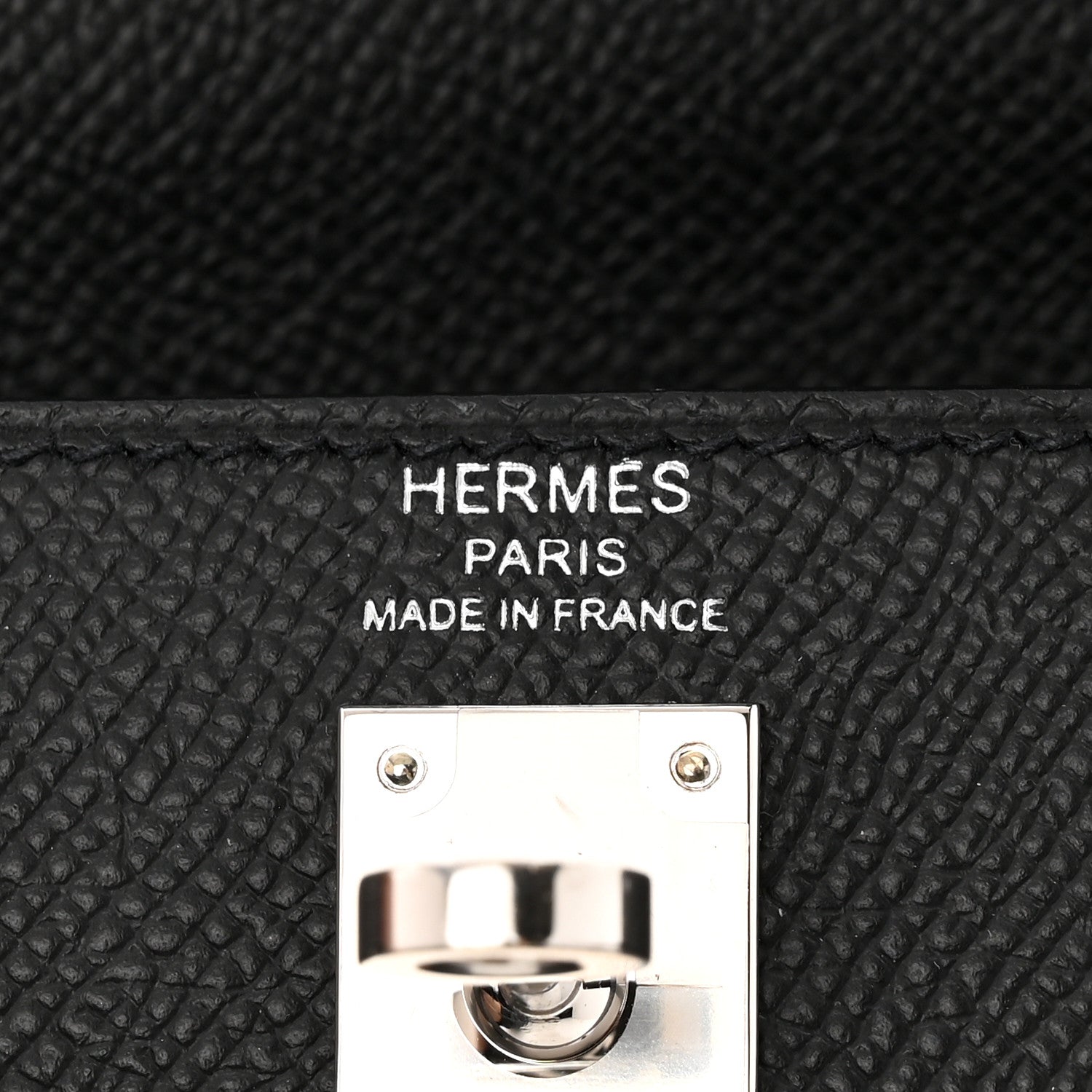 Hermes Epsom Kelly Sellier 25 Black 6 of 13
