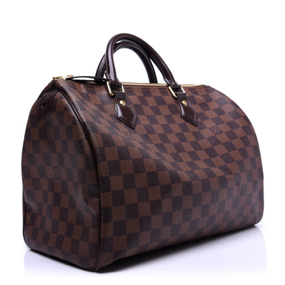 Louis Vuitton Damier Ebene Speedy 30 3 of 10