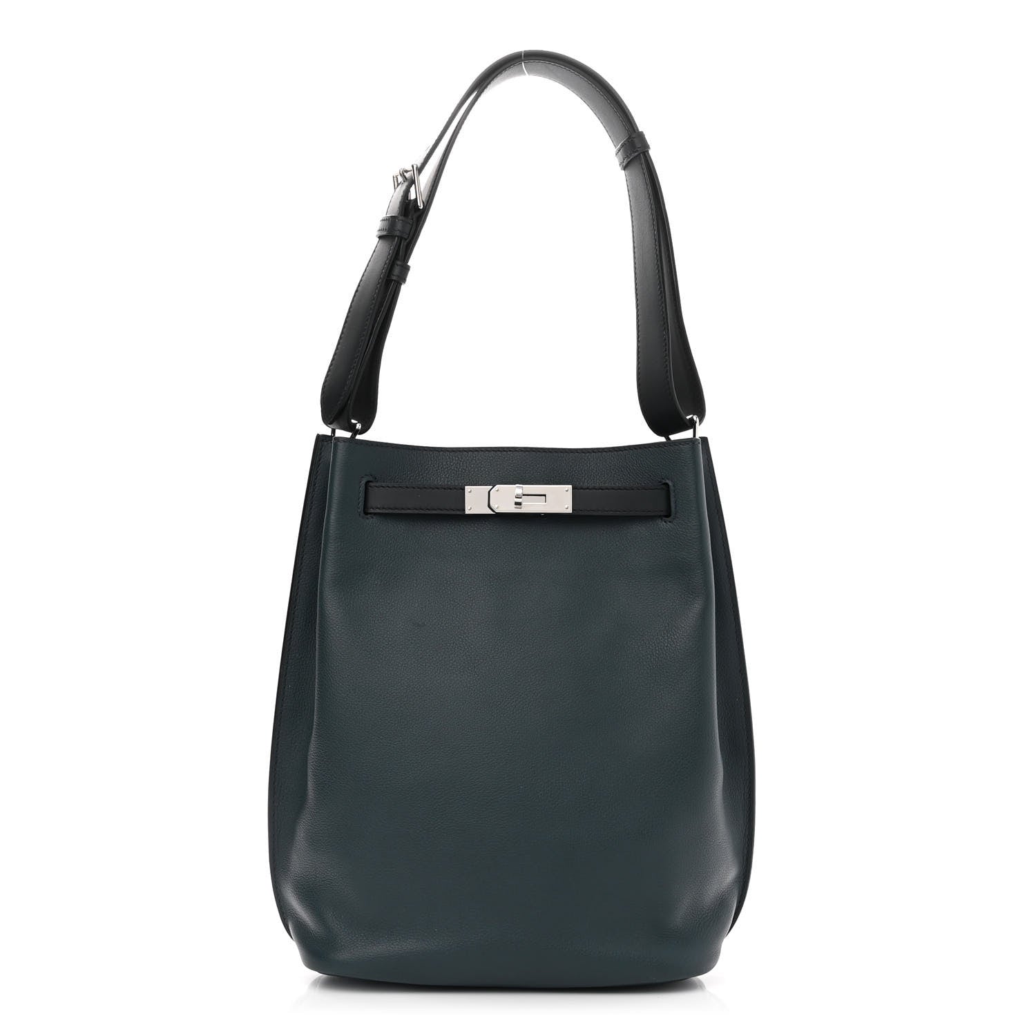Hermes Evercolor Sombrero So Kelly 22 Bleu Ocean Bleu Obscure 1 of 11