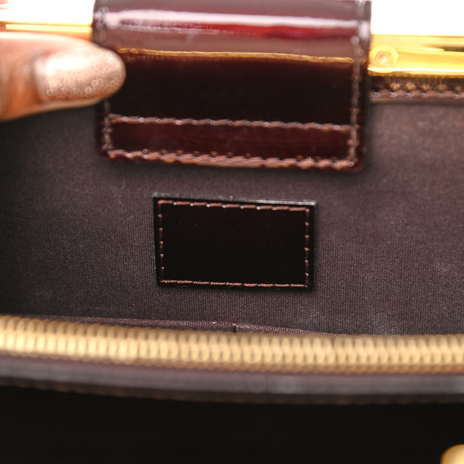 Louis Vuitton Vernis Deesse GM Amarante 7 of 14