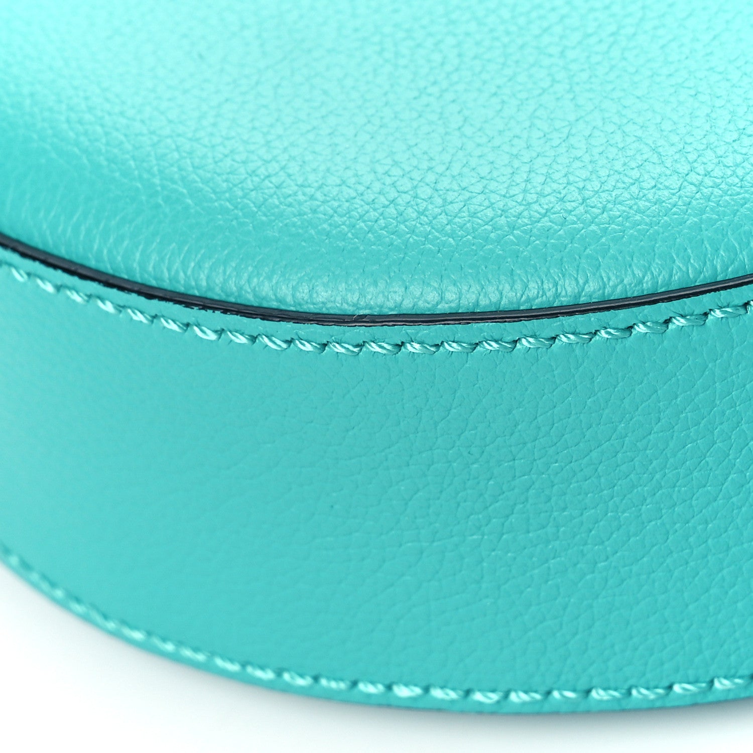 Versace Calfskin La Medusa Round Camera Bag Turquoise 8 of 8