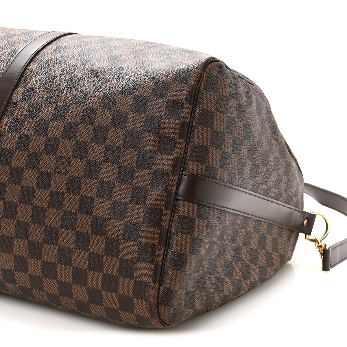 Louis Vuitton Damier Ebene Keepall Bandouliere 55 10 of 12