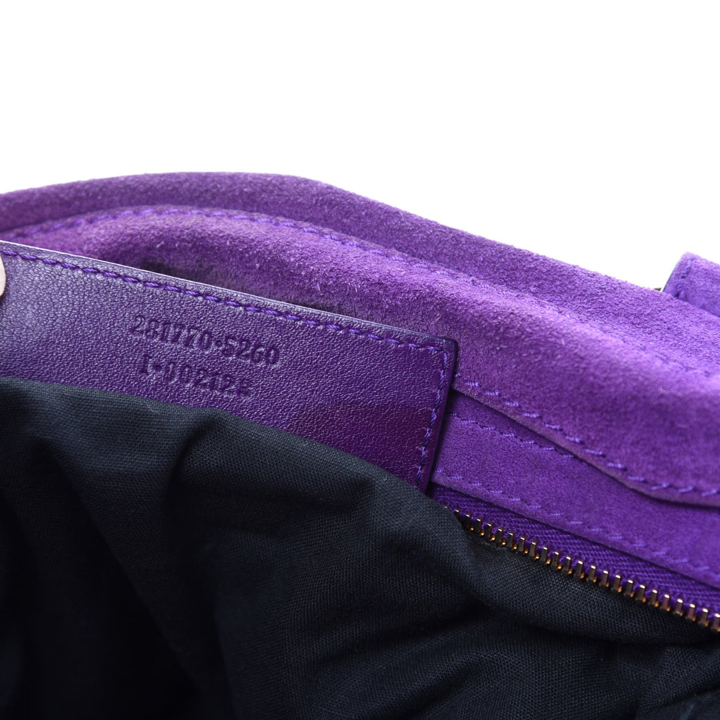Baby Daim Suede Giant 12 Gold Hardware City Ultraviolet