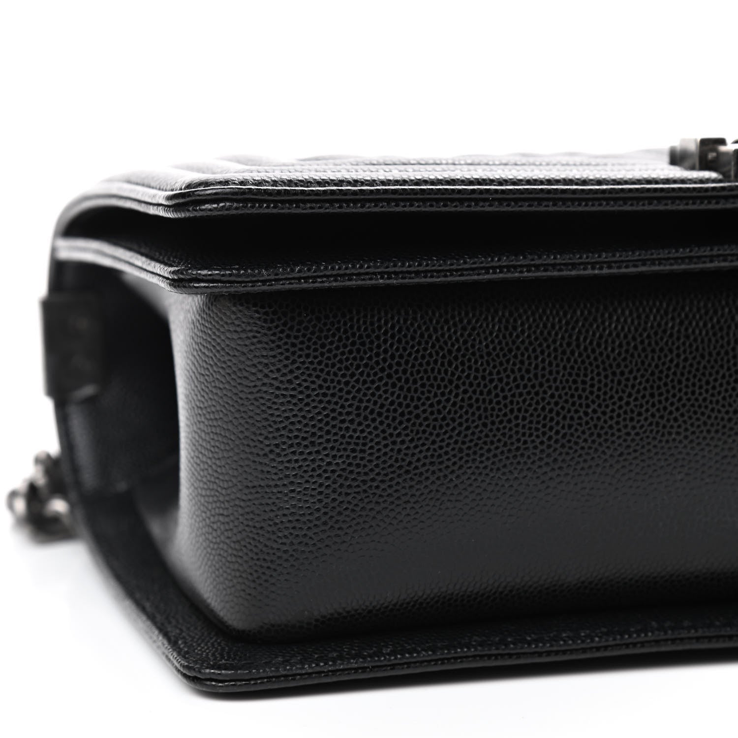 Chanel Caviar Quilted Medium Boy Flap Black 6 of 9