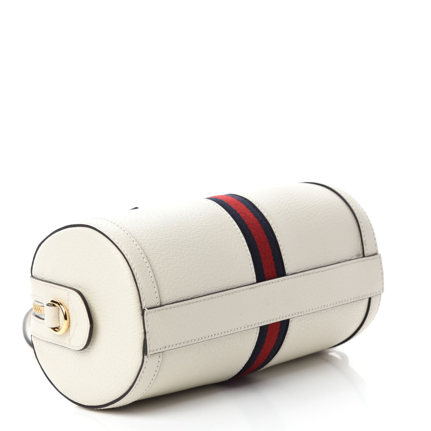 Gucci Textured Calfskin Ophidia Boston Bag Mystic White 4 of 10