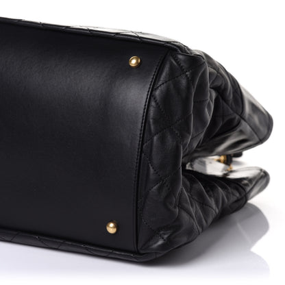 Chanel Iridescent Calfskin Large In the Mix Tote Black 9 of 11